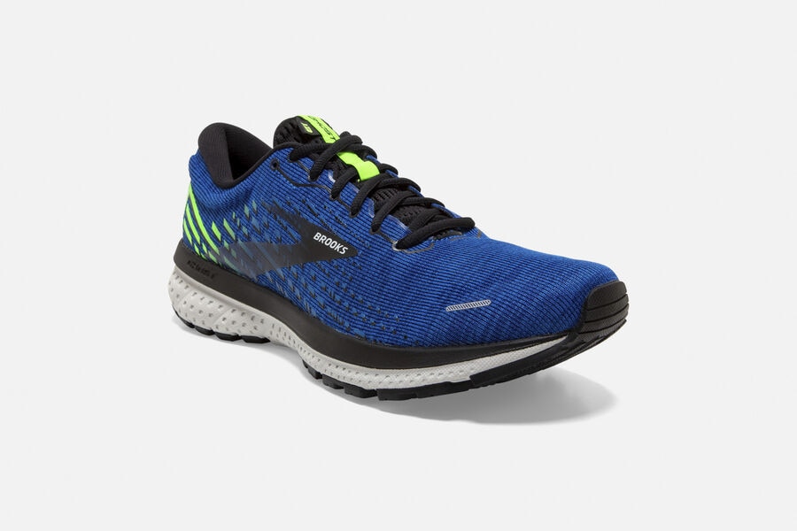 Ghost 13 Road Brooks Running Shoes NZ Mens - Blue - NKAXCF-724